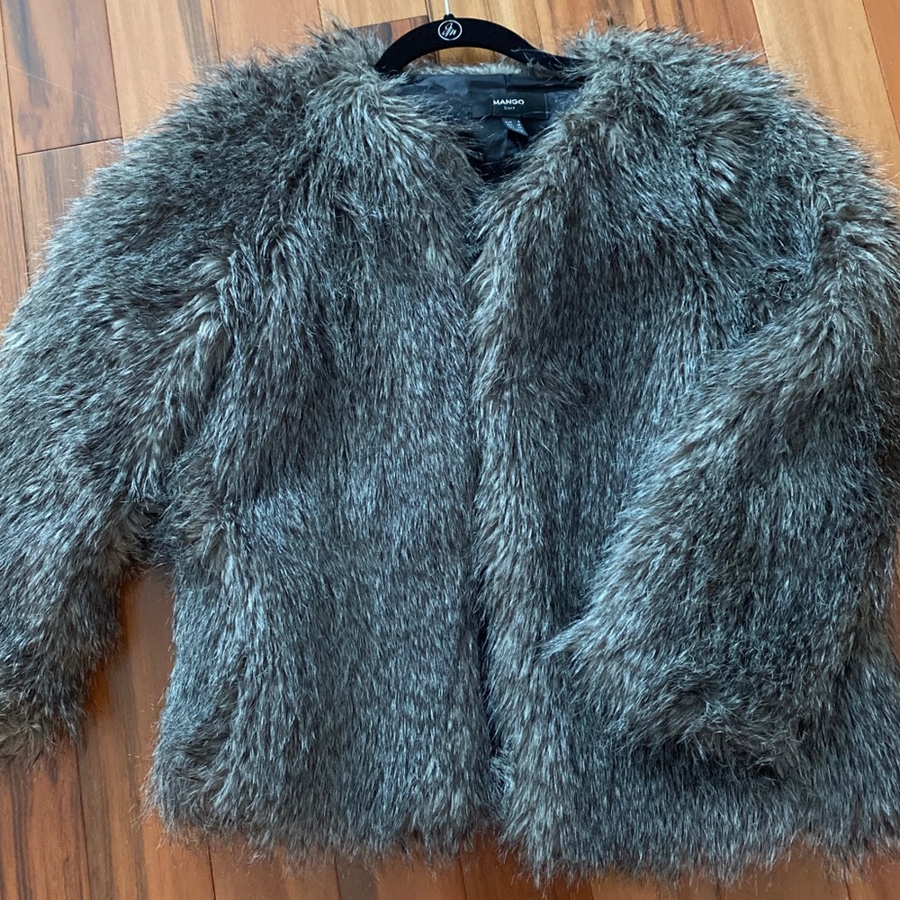 Fur Coat from MANGO